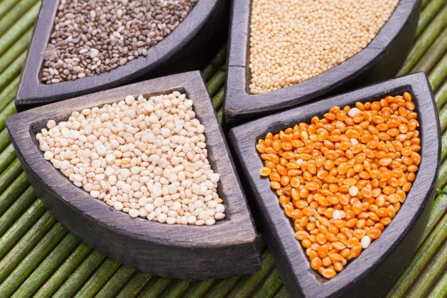 Gluten free grains.