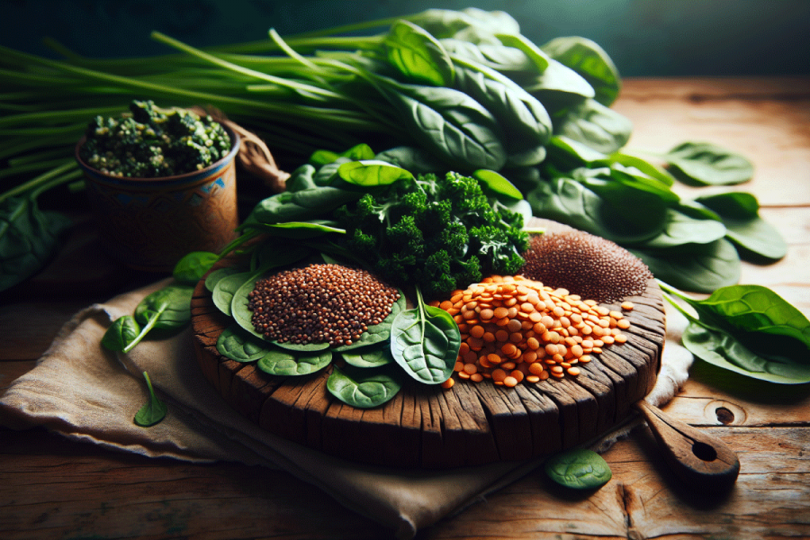 Healthy iron-rich foods for 8-month-old.